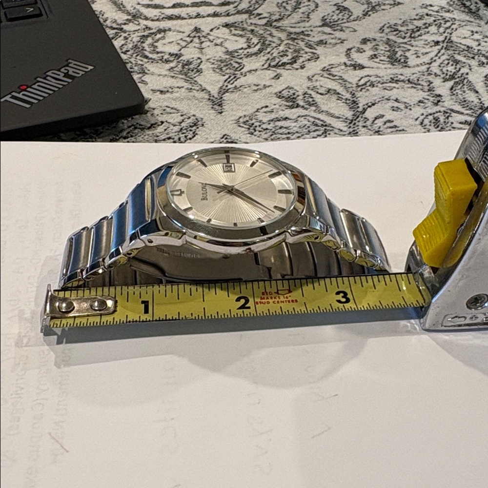 Bulova Stainless Steel Timepiece - Picture 4 of 4